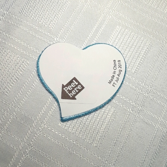 🌹Kelloggs Heart Sticker Sensory Patch Blue - Picture 4 of 4